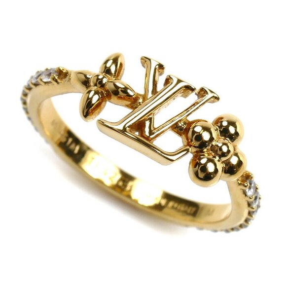 LOUIS VUITTON Gold Ring - Picture 1 of 8